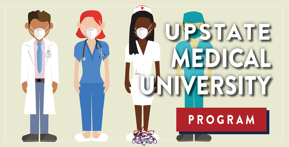 Utica Academy of Science has partnered with Upstate Medical University to offer a 4-year program for its students that would allow them to be immersed into the medical field at Upstate Medical University.