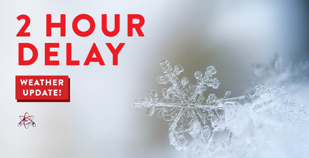 UAS is on a 2-hr delayed schedule