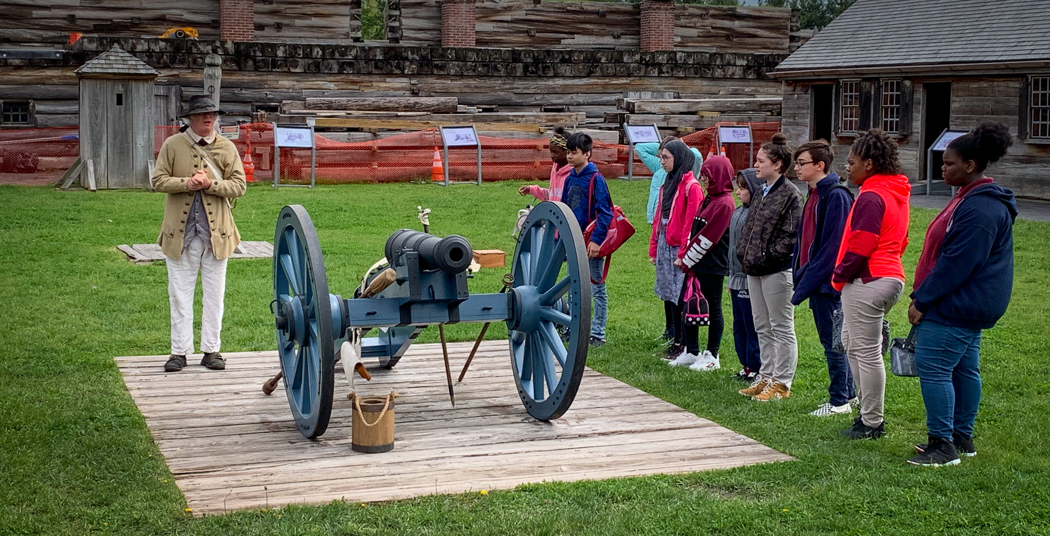 UASCS Atoms take a field trip to Fort Stanwix National Monument and Revolutionary War's Oriskany Battlefield historic site