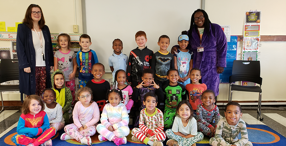 Spirit week at Utica Academy of Science Elementary School to celebrate our first-ever Homecoming