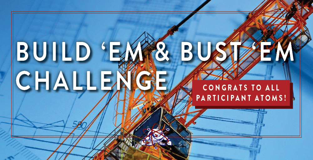 Utica Academy of Science Atoms competed and won 3rd place and Best Design in this year’s CNY Bridges: Build ‘Em and Bust ‘Em Challenge hosted by the MOST.