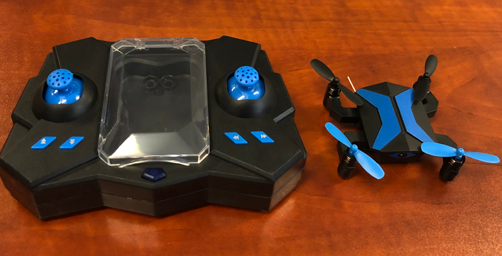 Utica Academy of Science high school Atoms participated in the STEP program workshop and learned about ATTOP drones, and received a free drone upon completion.