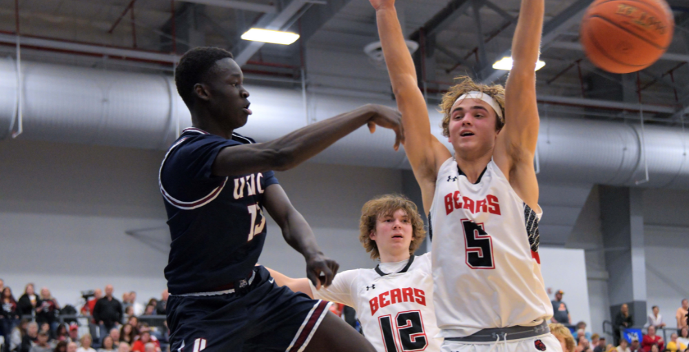 Utica Academy of Science Atoms battled until the very end in the Section III Class B Boys Basketball Finals Game against the Chittenango Bears. The final score was 56-48.