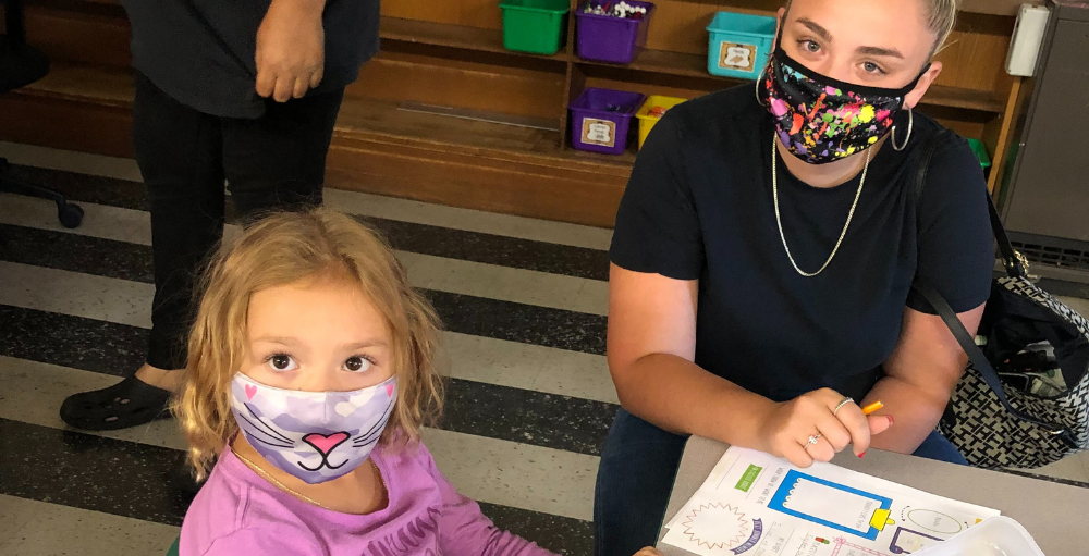 Utica Academy of Science elementary school invited its students and their families to attend an in-person Family Orientation.