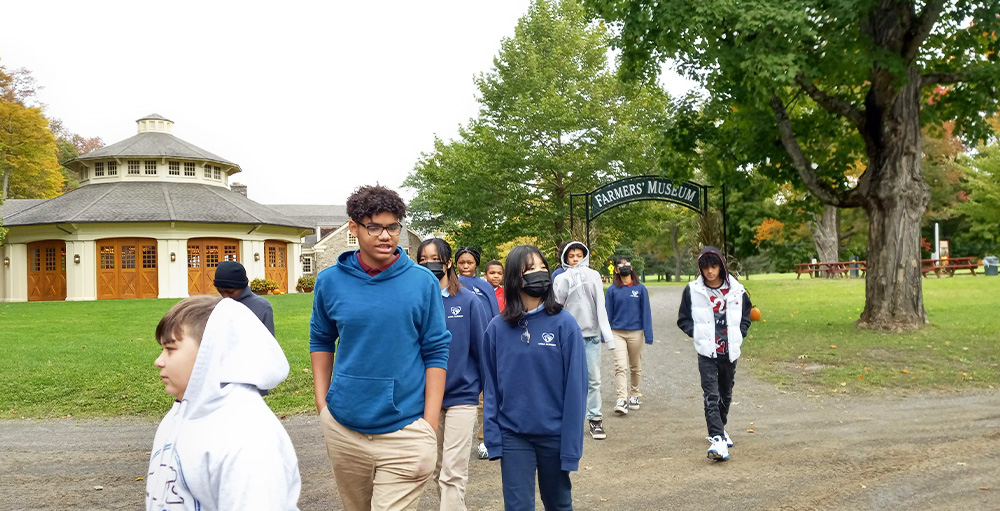 UAS JSHS Students Take Trip to Farmers' Museum a Trip to Farmers' Museum