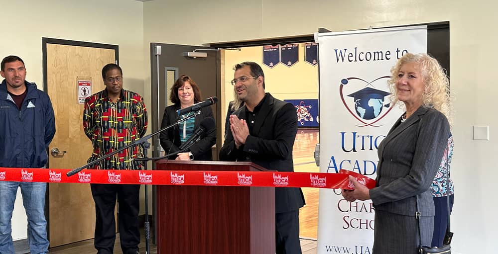 UAS HS Gymnasium Ribbon Cutting