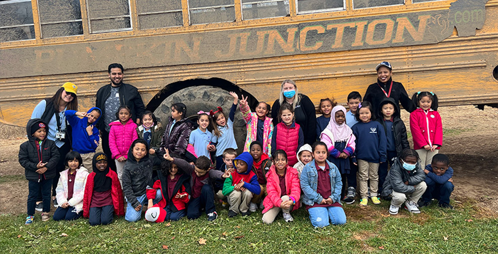 UAS 1st Graders go to Pumpkin Junction