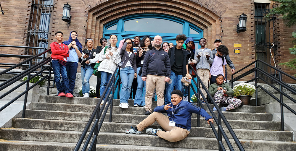 Urica Academy of Science JSHS Atoms Compete in CNY Bridge Building Competition