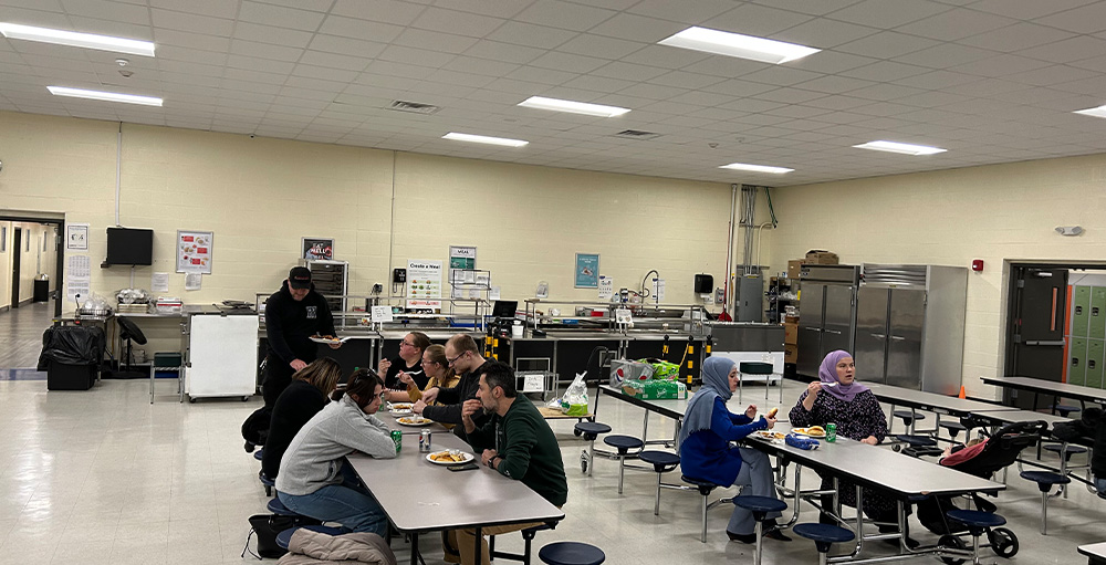 Utica Academy of Science Staff Organize a Pre-Thanksgiving Dinner