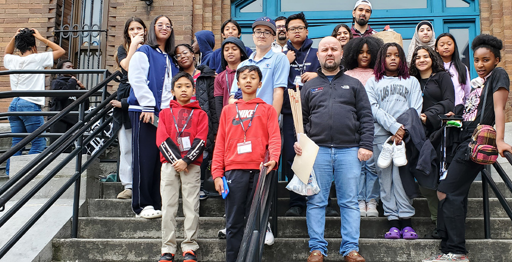 Utica Academy of Science 6-9th Graders Participate in CNY Steamboat Challenge