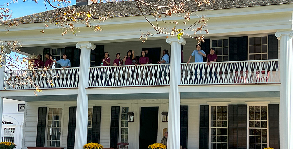 Utica Academy of Science 8th Graders Travel Back in Time 