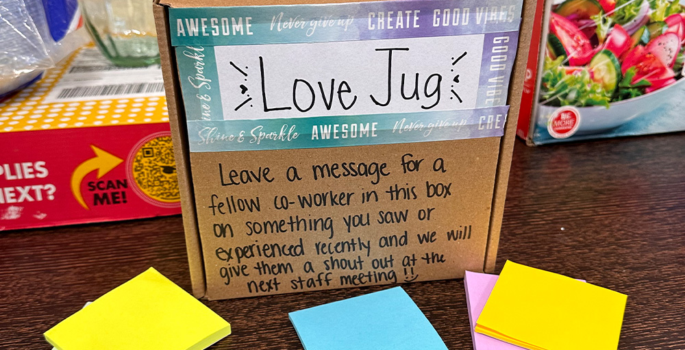 Utica Academy of Science Teachers & Staff are Bitten by the Love Jug