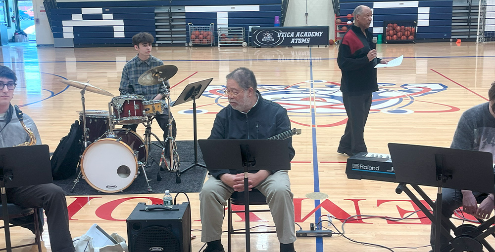 Utica Academy of Science Hosts Legendary Jazz Artist Doc Woods