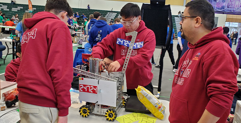 Utica Academy of Science Students Showcase STEM Excellence at First Robotics Competition