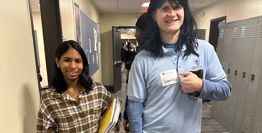 Utica Academy of Science Junior-Senior High Celebrates Spirit Week by Swapping Places with Teachers