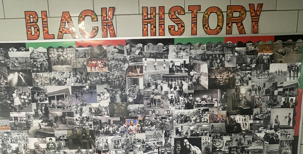 Utica Academy of Science Elementary Students Create Black History Month Boards