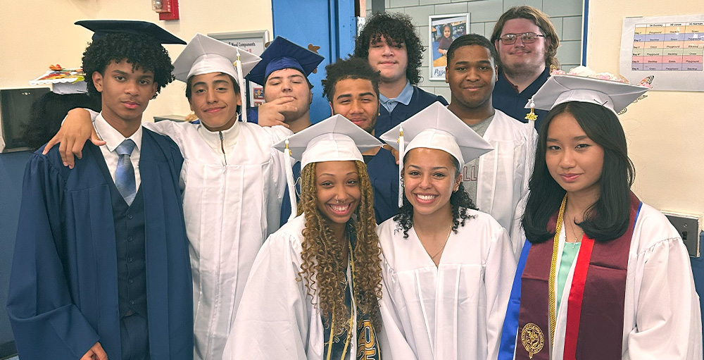 Utica Academy of Science Celebrates Seniors and Kindergarteners with Annual Grad Walk
