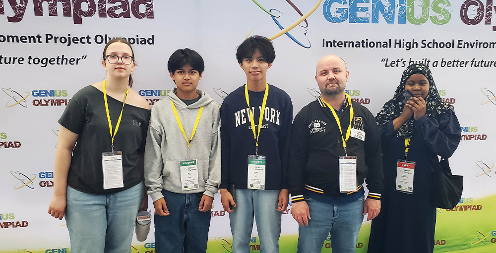 Utica Academy of Science High School Students Participate in the Genius Olympiad