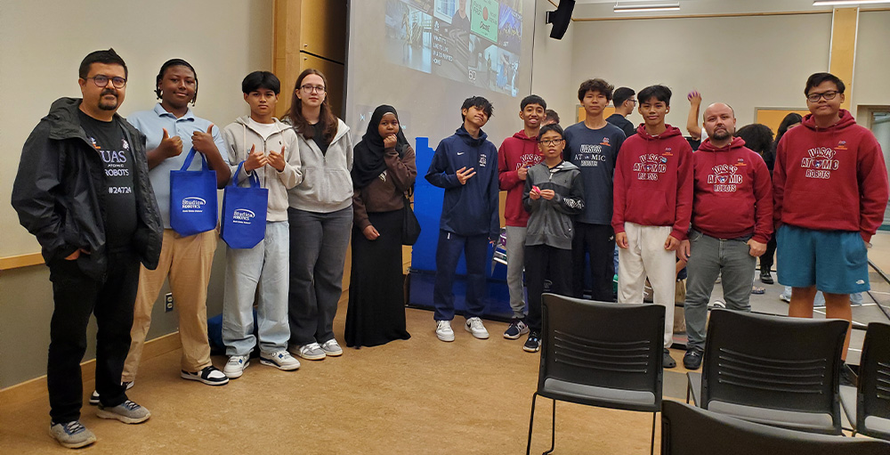 Utica Academy of Science Joins MVCC 2025-2026 FTC Kickoff