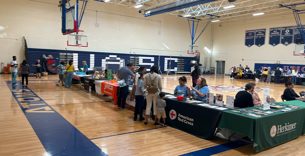 Utica Academy of Science Junior-Senior High School Invited Families to Back to School Community Event