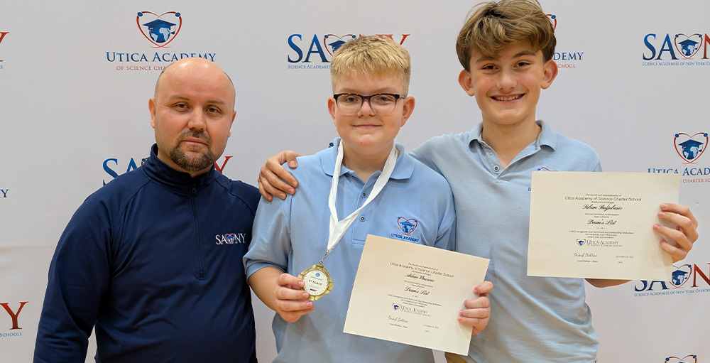 Celebrating First-Quarter Academic Achievement at UAS Middle School