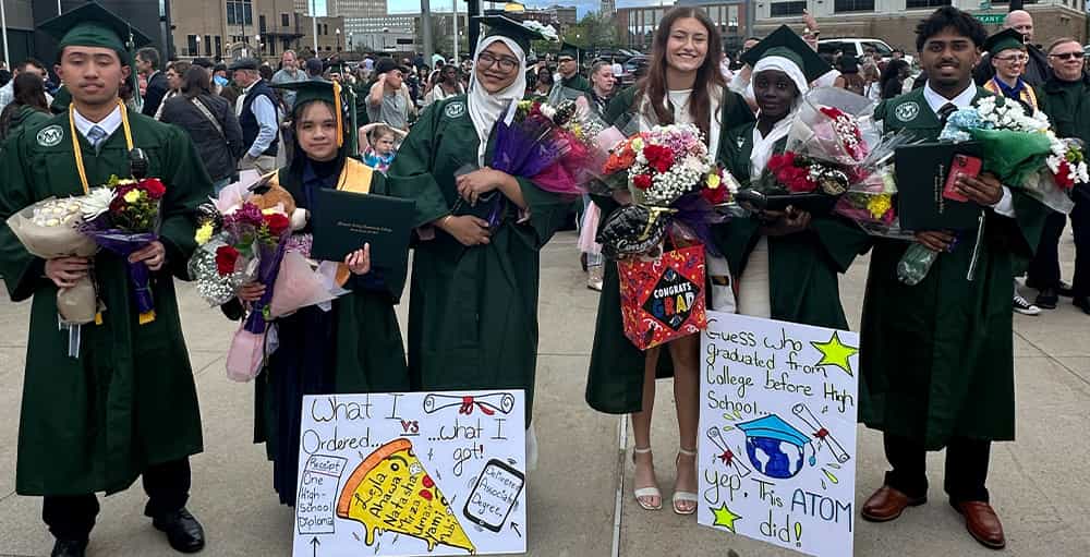 UAS Students Earn College Degrees Before High School Graduation