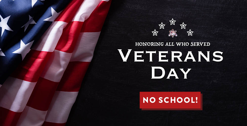  Honoring Our Veterans: Utica Academy of Science Closed Monday, November 11th
